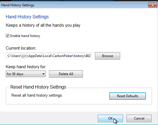 Saving Merge Hand Histories