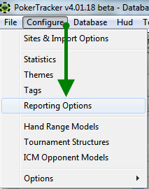 PT4 Report Options
