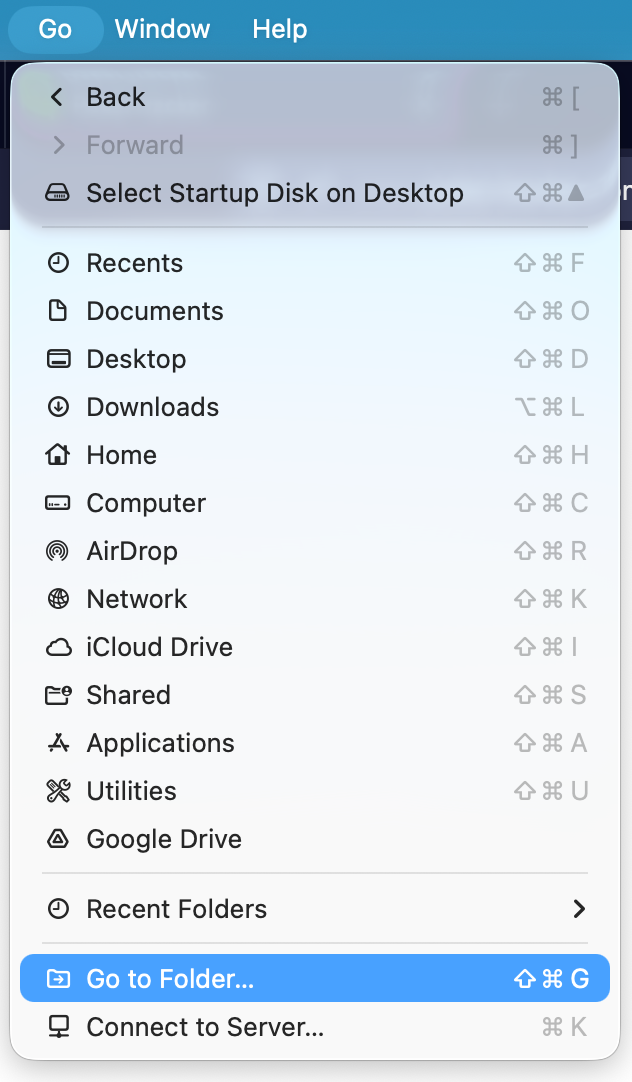 macOS Finder