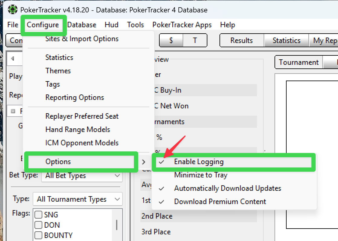 PT4 Crash Report window