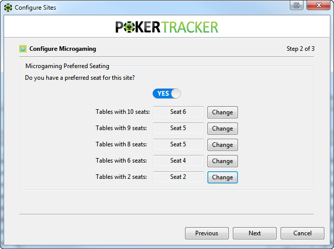 Preferred Seats MicroGaming PT4